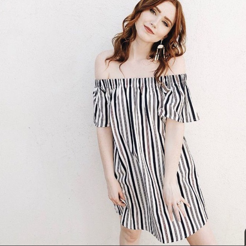 Carly Jean Los Angeles Stripe dress